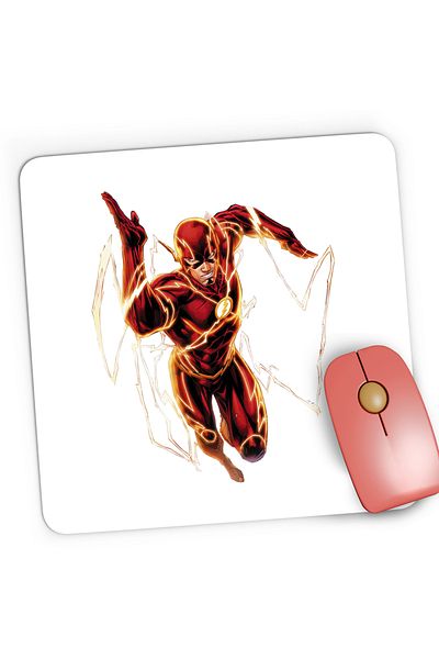 OEM Mousepad Gaming The Flash Comic Book Marvel Desene Animate, 21x19 cm