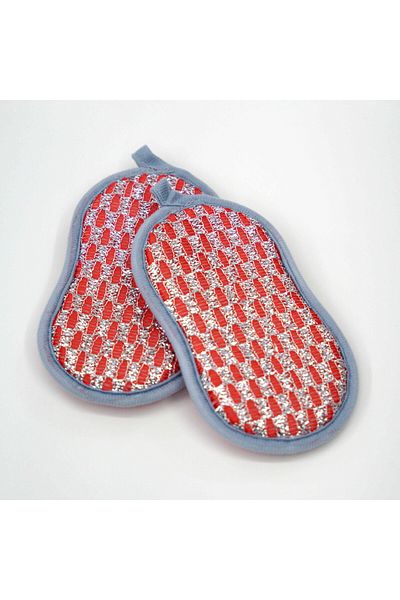 Pro Clean Official Set de bureți de frecat din microfibră cu două fețe, lavete de curățare multifuncționale, bureți reutilizabili pentru bucătărie și casă
