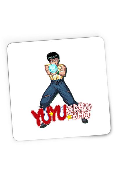 OEM Mousepad Gaming Yu Yu Hakusho Yusuke Urameshi Super Power Paranormal Anime, 21x19 cm