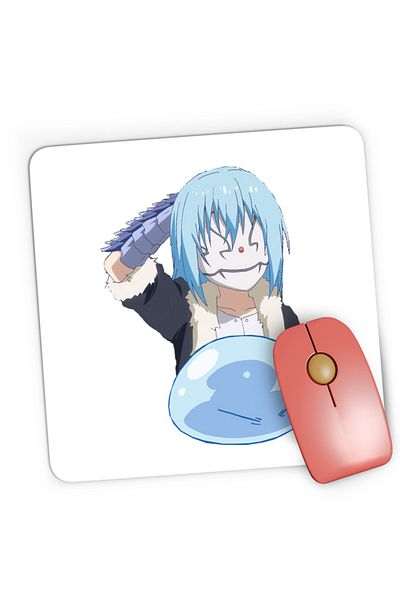 OEM Mousepad Gaming TenSura Slime Isekai Form God Power Top, 21x19 cm