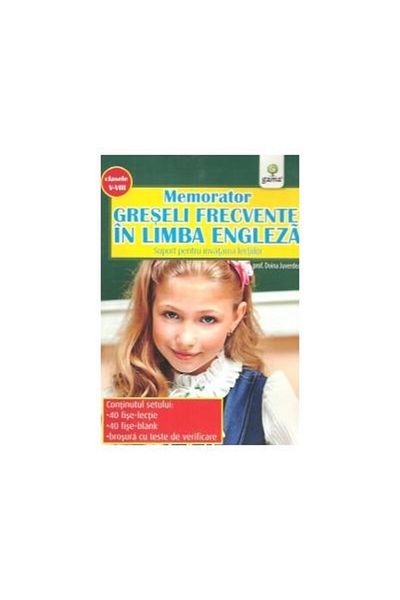 Editura Gama Memorizer of common mistakes in English. Supo
