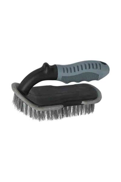 AUTOSMART فرشاة إطارات السيارة بمقبض ناعم