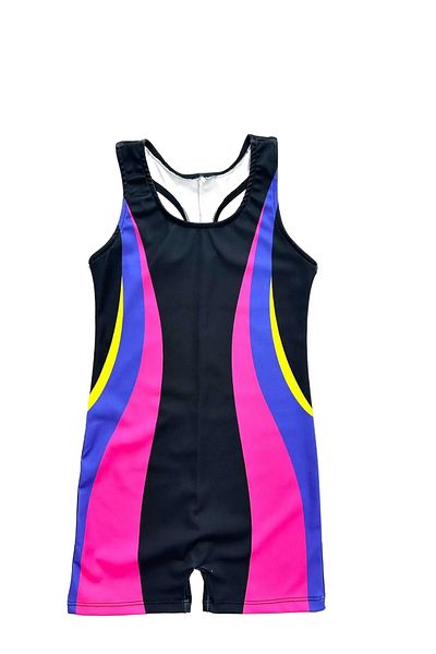 MODANINO Girl's Swim Shorts One Piece Jumpsuit Swimsuit Set 5-16 Years 12231