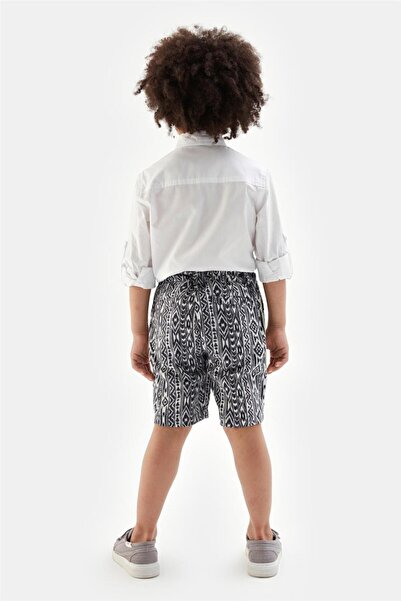 Nebbati Boy Patterned Shorts