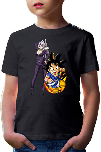 OEM Παιδικό μπλουζάκι TenSura Slime Isekai Shion Son Goku Shounen Anime