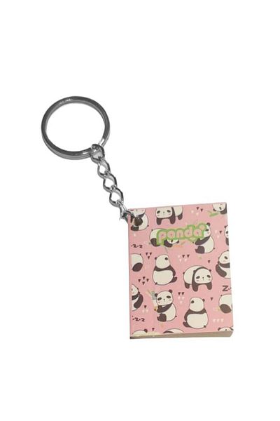 uğurlu dükkan Motto Keychain - Cute Panda