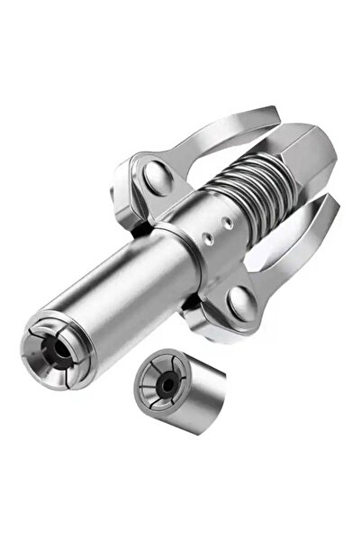 PROCART Cuplaj pentru pompă de unsoare, autoblocant, mâner dublu, oțel inoxidabil