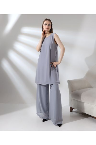 Fi'l Arz Fashion تونيك داخلي أساسي بدون أكمام