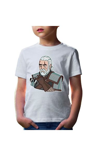 OEM Tricou copii The Witcher Andrzej Sapkowski Wild Hunt Video Game