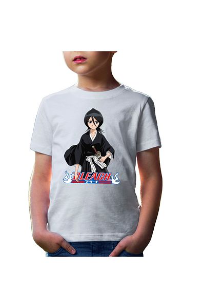 OEM Tricou copii Bleach Rukia Kuchiki Anime Manga Girl Shaolin