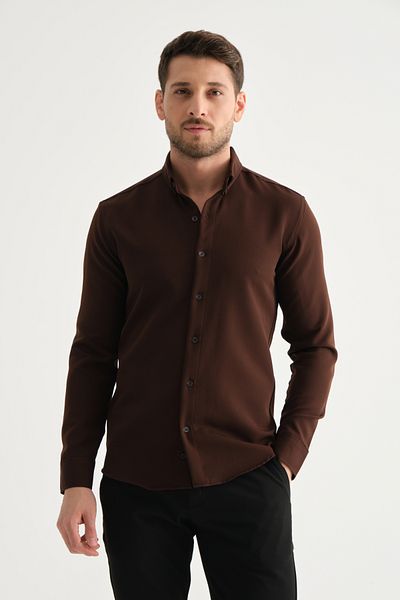 Klothy Ανδρικό πουκάμισο Slim Fit Easy Ironing New Season 2353