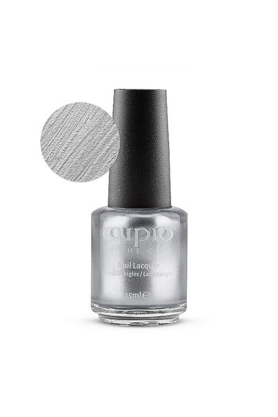 Cupio Βερνίκι νυχιών in the City - Μεταλλικό ασημί 15 ml