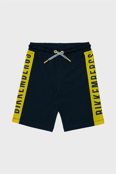 Bikkembergs Boy Navy Blue Shorts