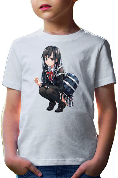 OEM Yukino Yukinoshita Snow Panda Σχολικό μπλουζάκι για παιδιά OreGairu