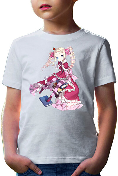 OEM Tricou copii Re Zero Beatrice Library Book Magic Tsundere Desene