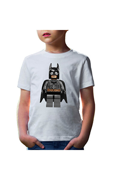 OEM Tricou copii Batman Minifig Super Heroes Movie