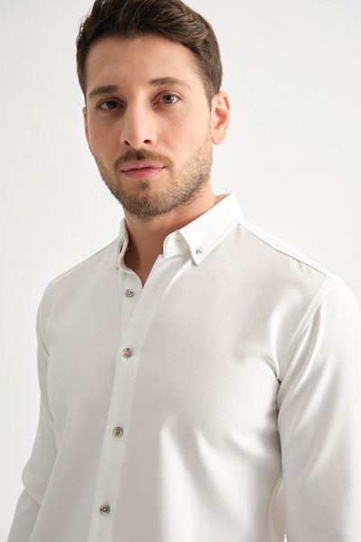 Klothy Ανδρικό πουκάμισο Slim Fit Easy Ironing New Season 2353