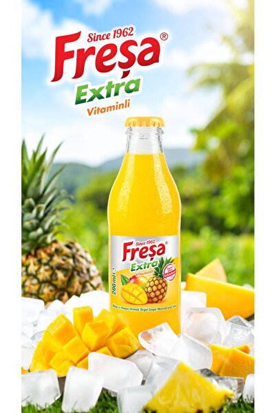 FREŞA 200ML EXTRA MANGO ANANAS 24 'LÜ