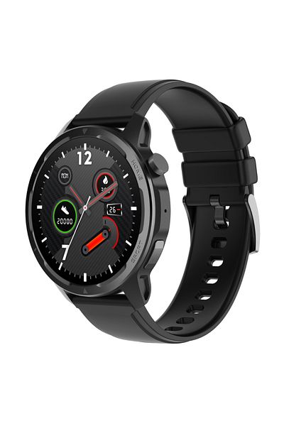 OEM Ceas Smartwatch Unisex TWINKLER TKY-S52M, 1.39" IPS TFT, BT 5.2, DaFit, Silicon, Negru, Sport