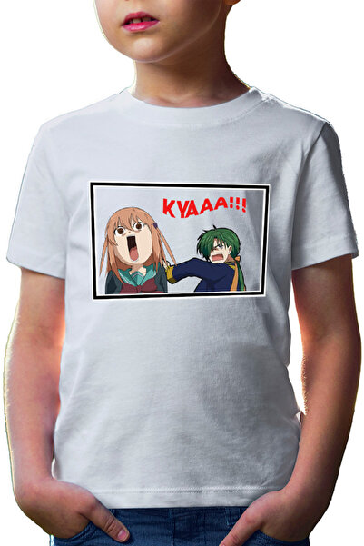 OEM Yona of the Dawn Jae Ha Scared Anime Kids T-shirt Red