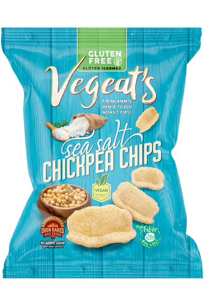 Vegeat's VEGEATS DENİZ TUZLU NOHUT CİPSİ (12 ADET )
