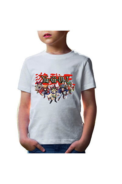 OEM Tricou copii Yu Gi Oh Yusei Fudo Jaden All Dream Team