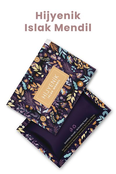 Balkan Printed Disposable Wet Wipes 2500 Pieces (6X8Cm)