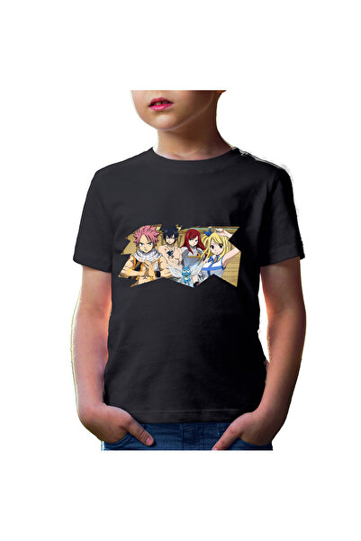 OEM Fairy Tail Best Friends Αστείο γάτα Anime Παιδικό T-shirt