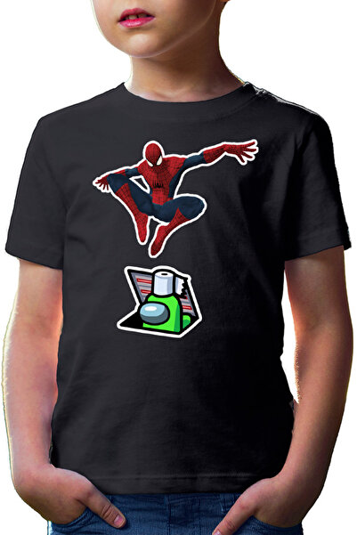 OEM Tricou copii Spiderman Us Suspicious Vent Paper Jump Surprise