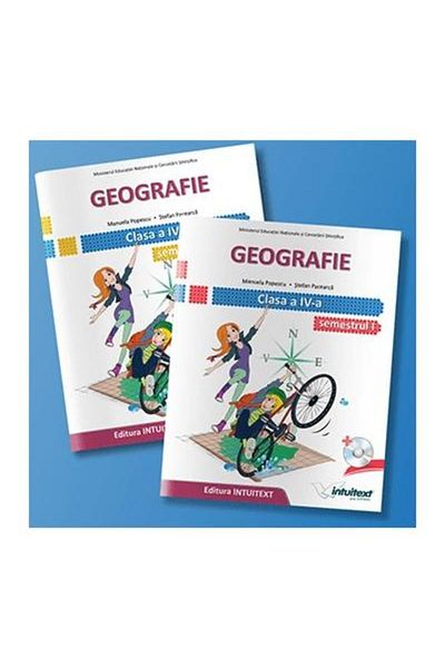 Editura Intuitext Geography - Textbook for 4th grade (semester)