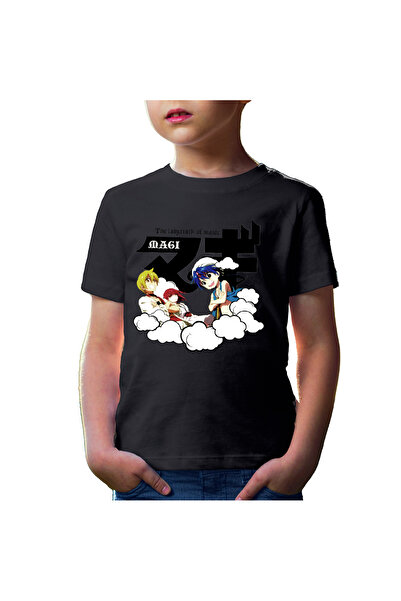 OEM Tricou copii Magi The Labyrinth of Magic Protagonists Group Clouds