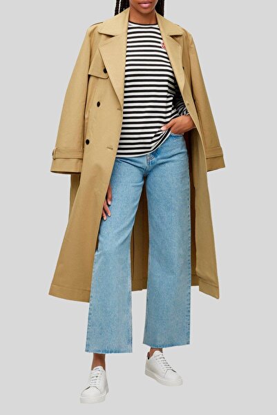 HUGO Kadın Yüksek Bel Geniş Paça Jean Pantolon Mavi 435