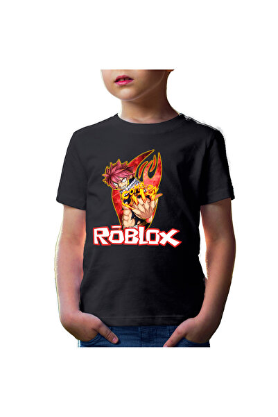 OEM Tricou copii Fairy Tail Natsu Roblox Studio Creator