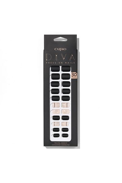 Cupio Σετ ψεύτικων νυχιών Diva - Matte Beauty