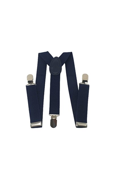 OEM Kids Suspenders, 1-6 years old, dark blue casual, 25mm