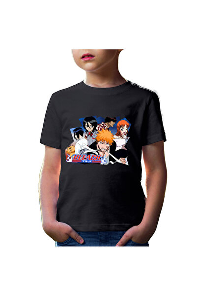OEM Tricou copii Bleach Ichigo Kurosaki Anime Manga Crew