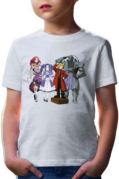 OEM Tricou copii Rising of the Shield Hero Malty Melty Sisters Elric Brothers Full Metal
