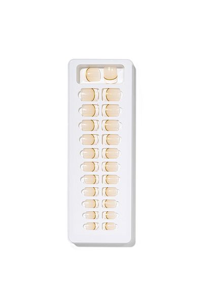 Cupio Σετ unghii false Diva - Gold Touch French