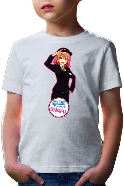 OEM Tricou copii OreGairu Yui Police School Club Slice of Life