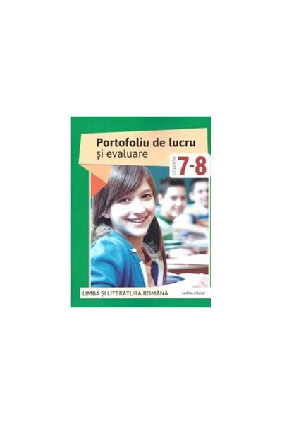 Editura Booklet Romanian language and literature. Portfolio of work and