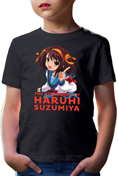 OEM Tricou copii Haruhi Suzumiya SOS Club President Sci-fi Anime Otaku