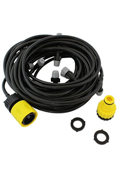 Aptel Cortina de apa, 11 aspersoare, neagra, 10 m