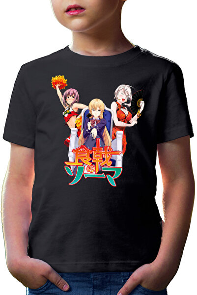 OEM Tricou copii Food Wars Erina Alice Hisato Fan Anime Shokugeki