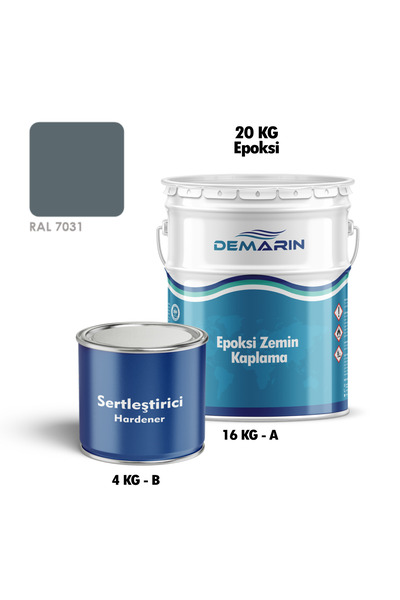 Demarin Solventsiz (Kokusuz) Epoksi zemin kaplama (Tezgah, zemin boyası)