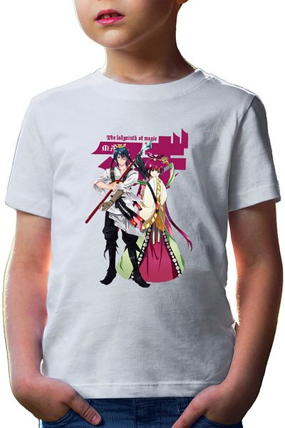 OEM Tricou copii Magi The Labyrinth of Magic Kougyoku Queen Hakuryuu Guardian