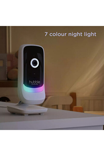 Hubble جهاز مراقبة الأطفال الذكي Nursery Pal Essentials المزود بكاميرا ثابتة