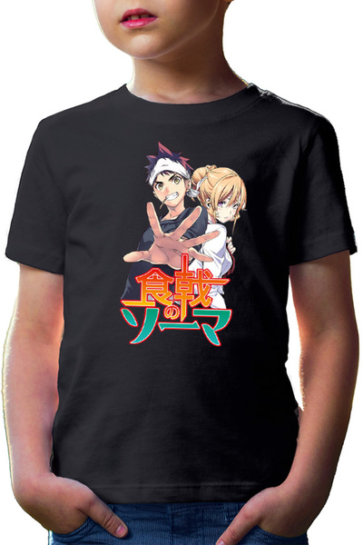 OEM Тениска за деца  "Food Wars " със Сума Ерина, аниме отаку.
