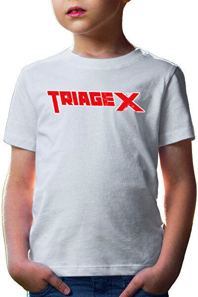 OEM Triage X Logo Light Novel Satou Shouji Shounen Kids T-shirt