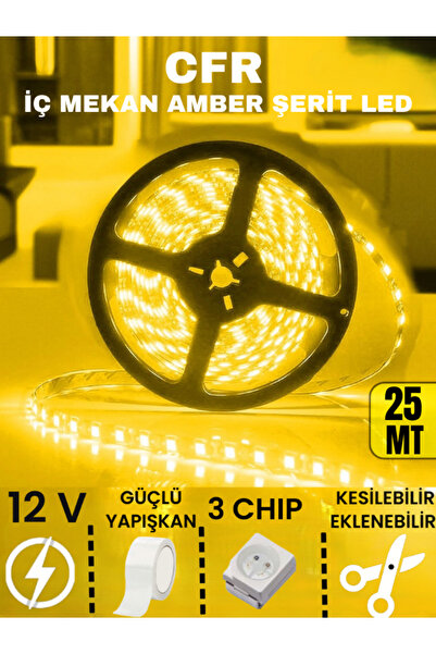 CFR LED AYDINLATMA 3 Çipli Iç Mekan Şerit Led Tüm Mekanlar-(trafosuz) 5,10,20...