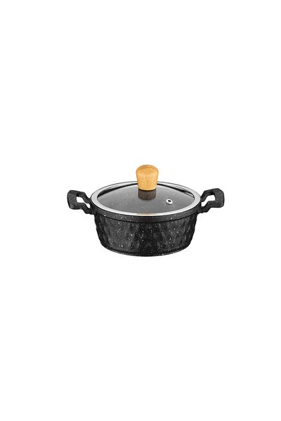 Aryıldız Nevada Midi 5 Piece Black Pot Set